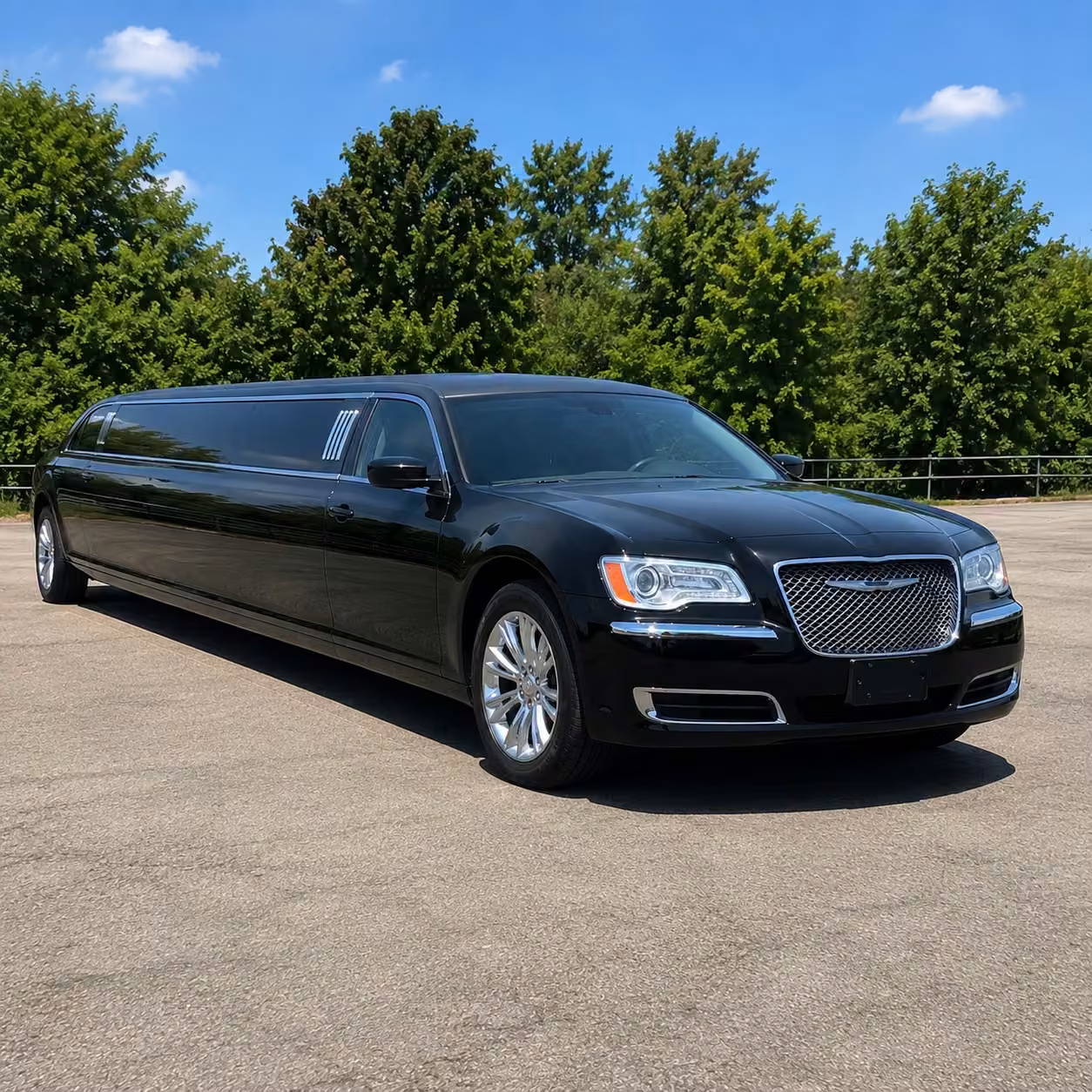 chrysler 300 limo exterior