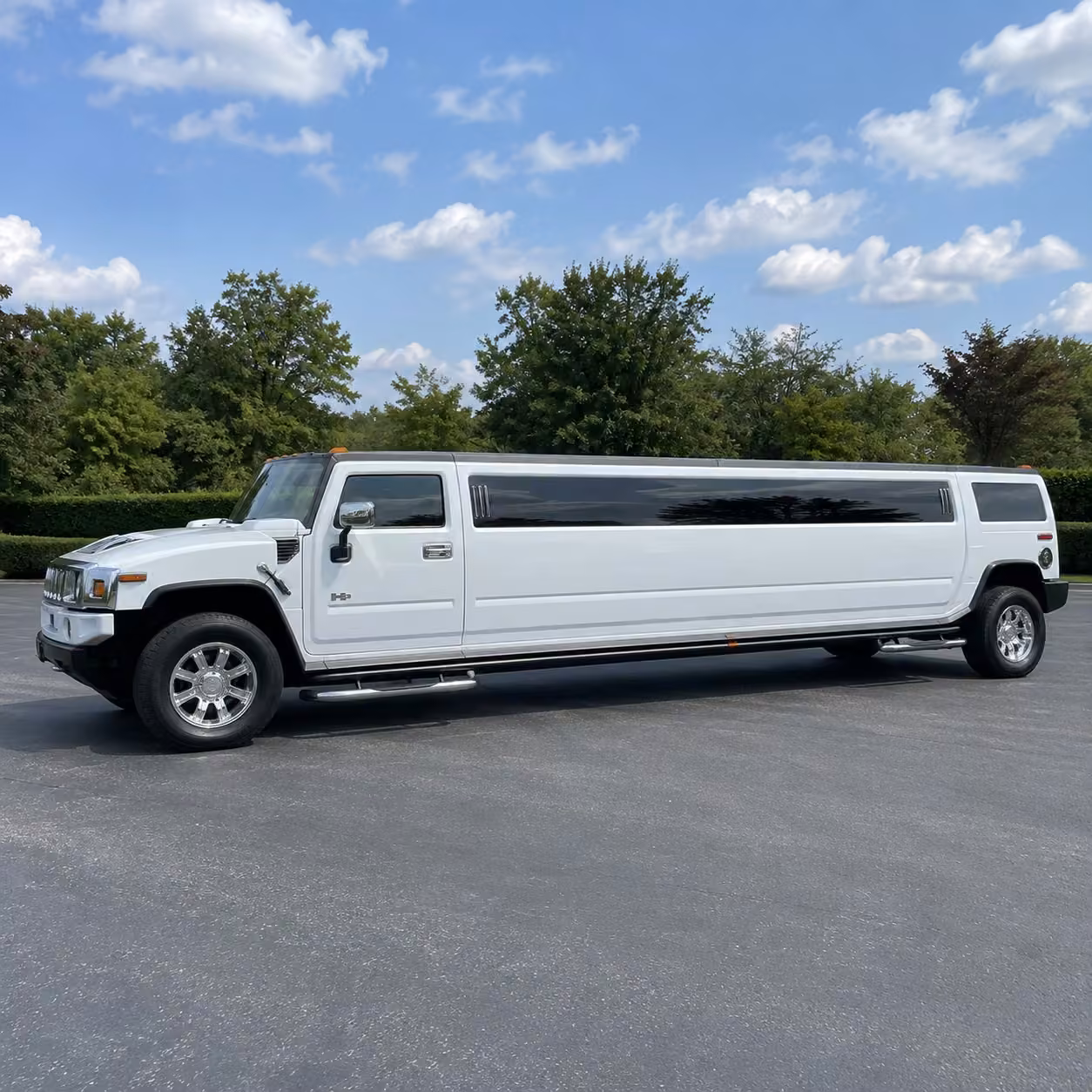 hummer limo exterior