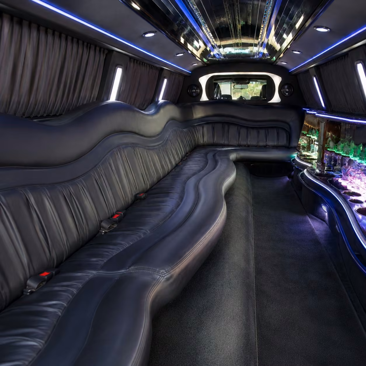 lincoln mkt limo inside
