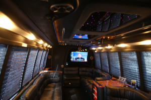 Tampa Party Bus Interior