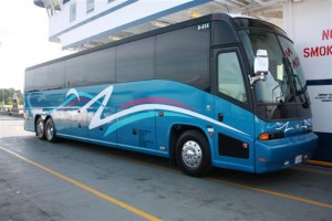 45 Passenger Charter Bus