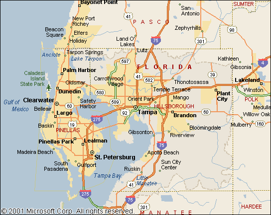 Limo Service Areas - Cities Served